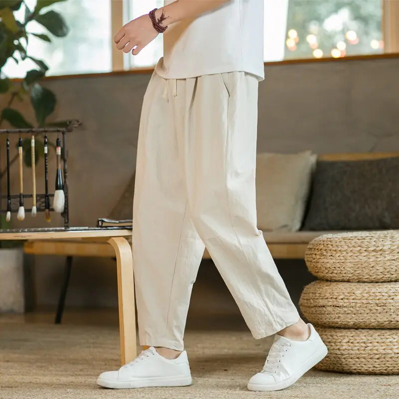 ESSENTIAL LINEN PANTS | VA