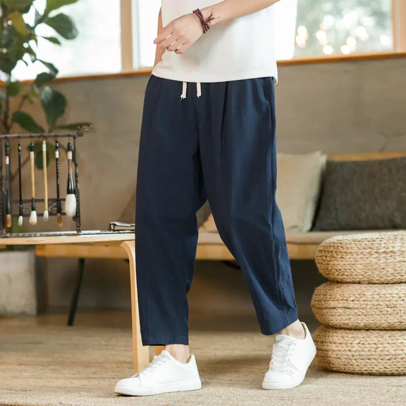 ESSENTIAL LINEN PANTS | VA