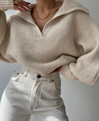 Turtleneck Zipper Sweater