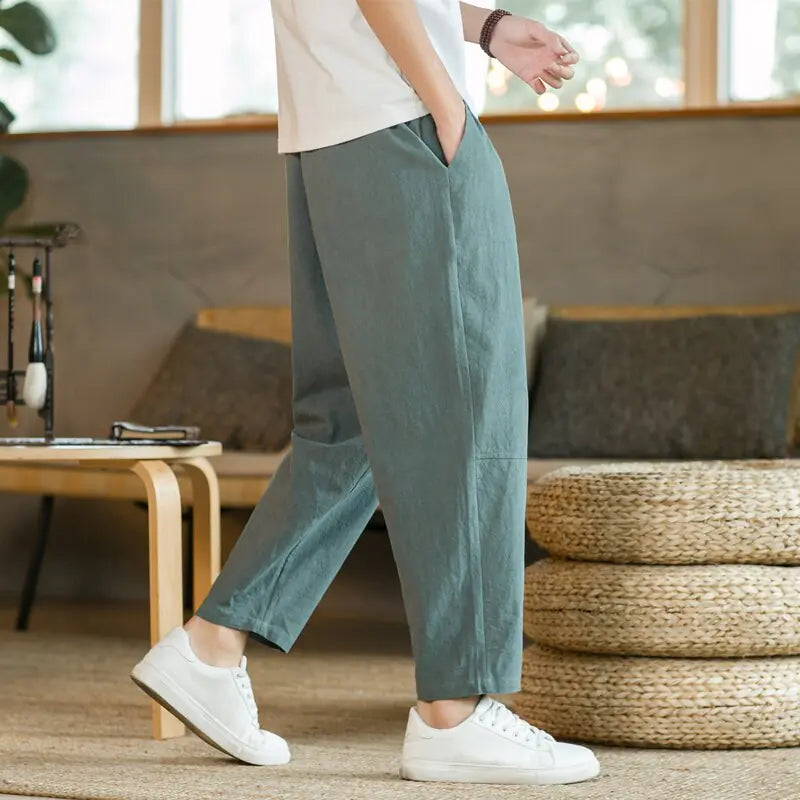 ESSENTIAL LINEN PANTS | VA