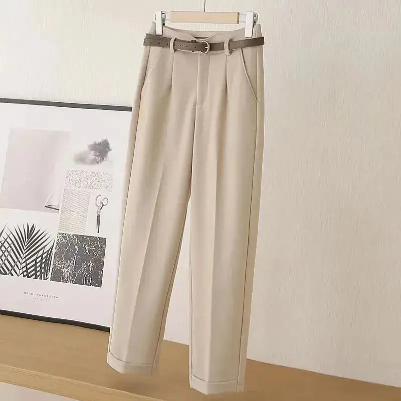 High Waisted  Lady Trousers