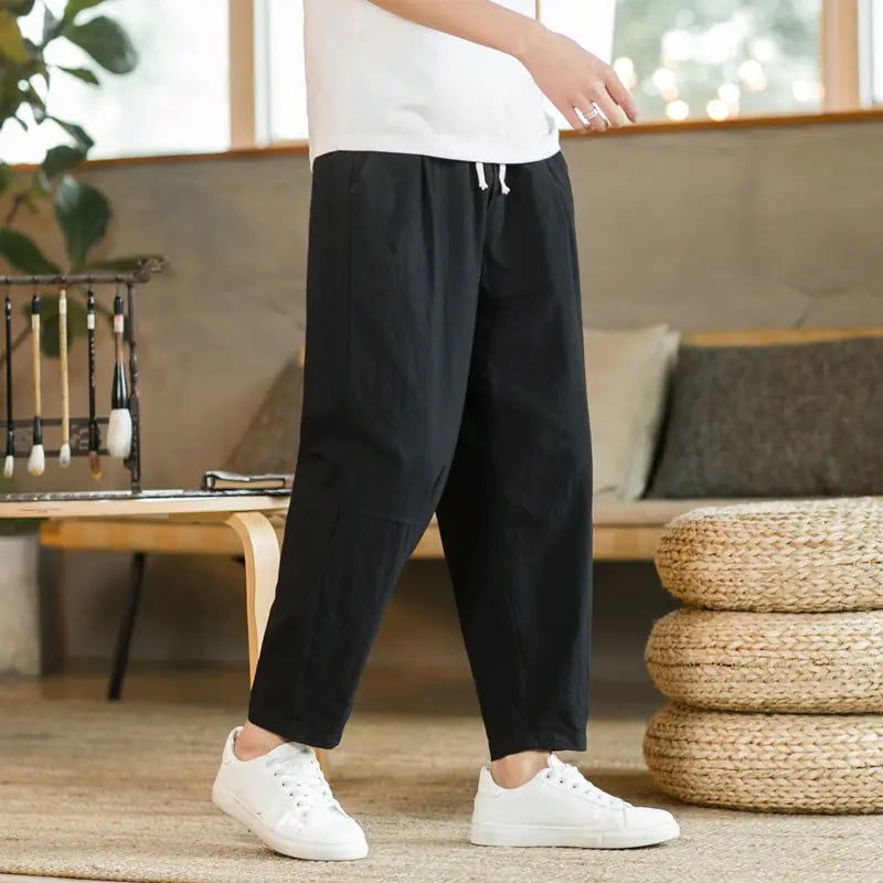 ESSENTIAL LINEN PANTS | VA