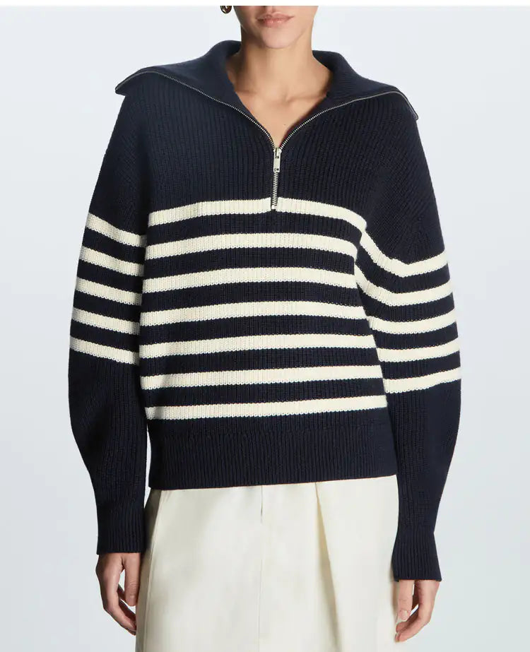 Striped Knitted Sweater